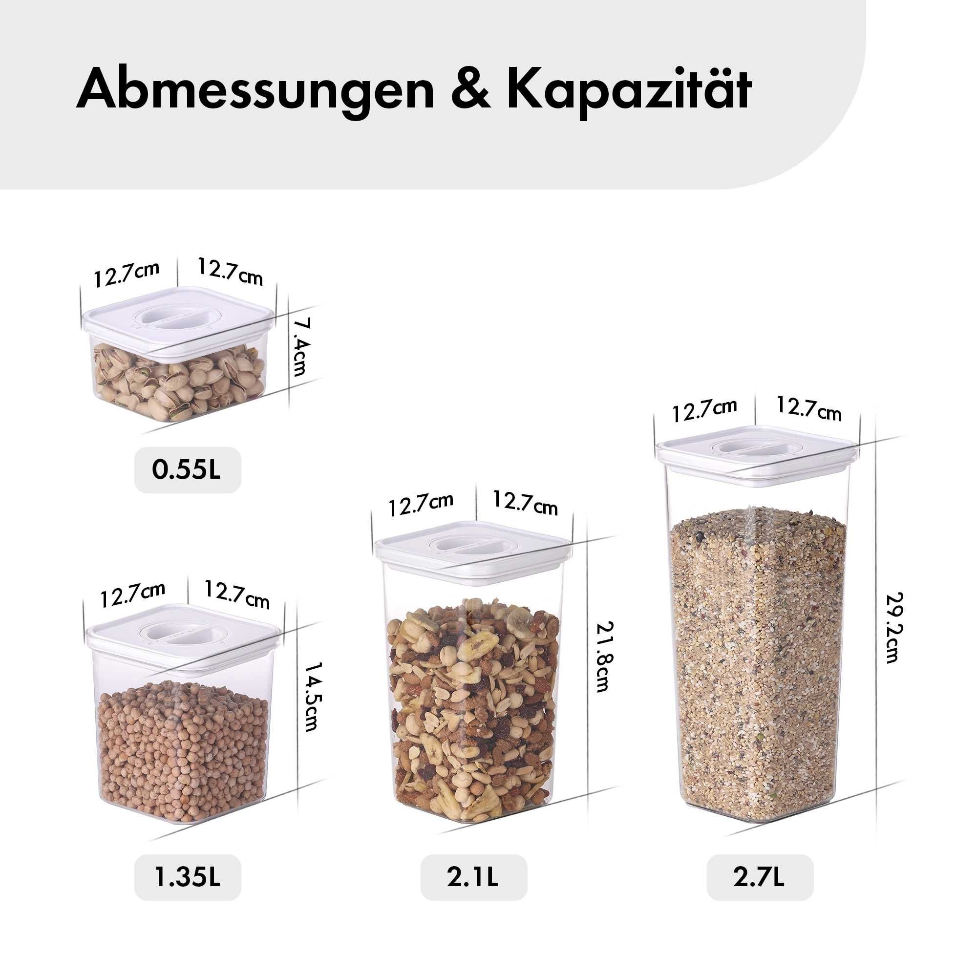 Zestaw pojemników pudełek na żywność NEOFLAM Smart Seal 4 szt. WHITE