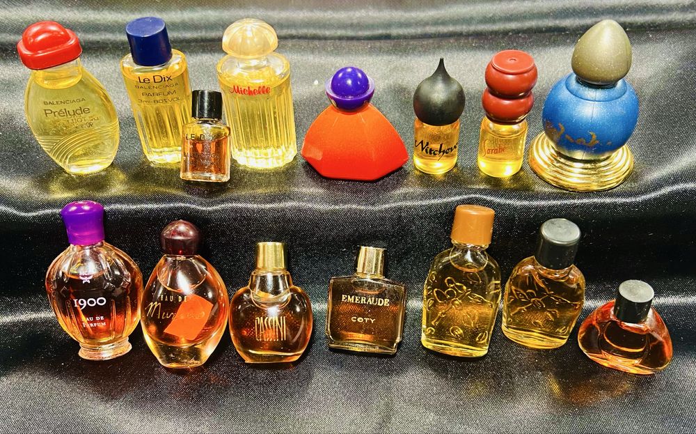 Духи вінтаж миниатюри YSL, Tosca, Balensiaga
