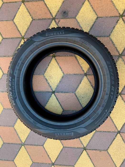 215/55 R17 Pirelli Cinturato Winter 2. Шини зимові 4 шт.