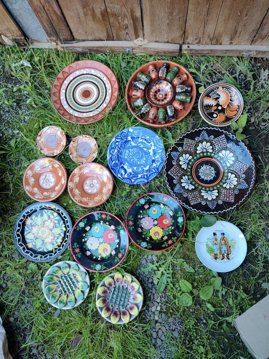 Керамічні тарілки 28 шт