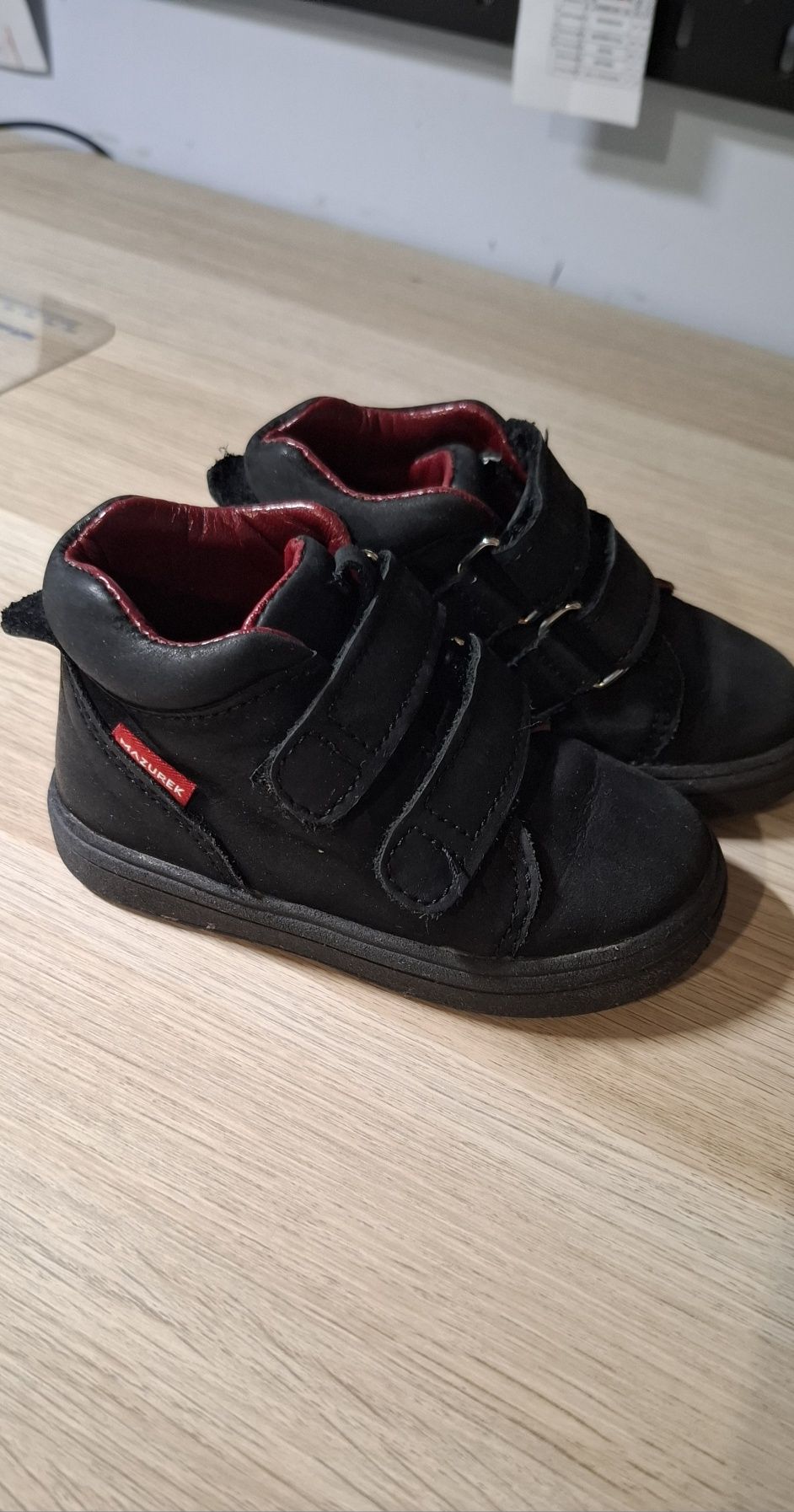 Buty r.21 Mazurek; polskie; skórzane ,wiosennedla chłopca