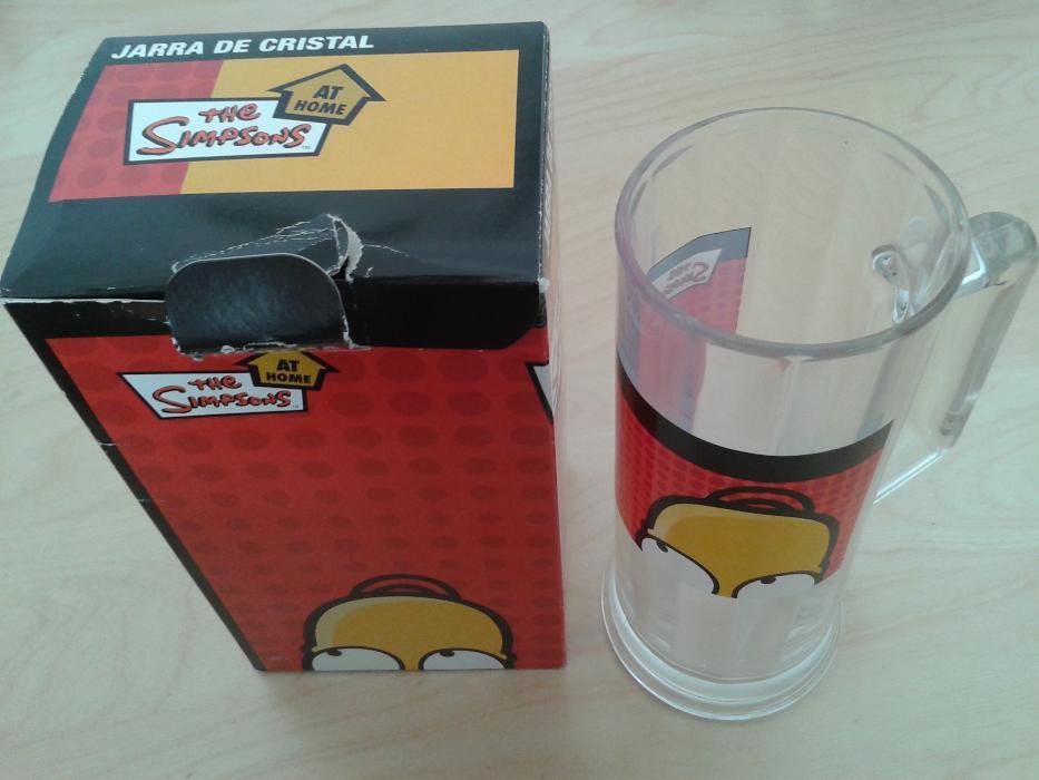 Caneca em vidro - The Simpsons - Homer Simpson