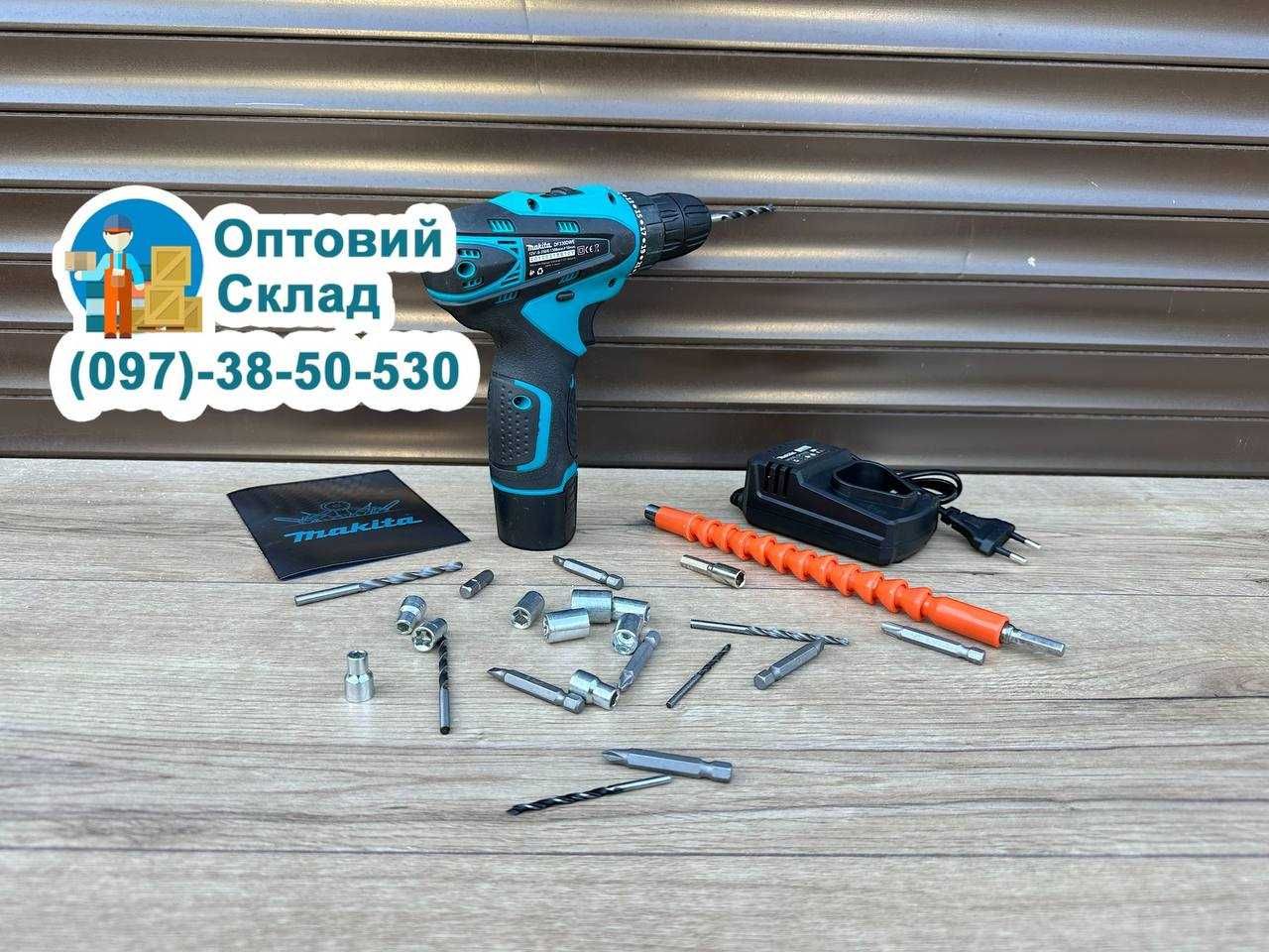 Акумуляторний Шуруповерт Makita DF 330 D 12V/3A (1 батарея) Шурупокрут