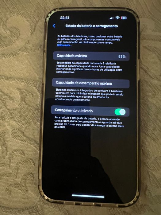 iPhone 13 Pro Max- cinzento 128 gb