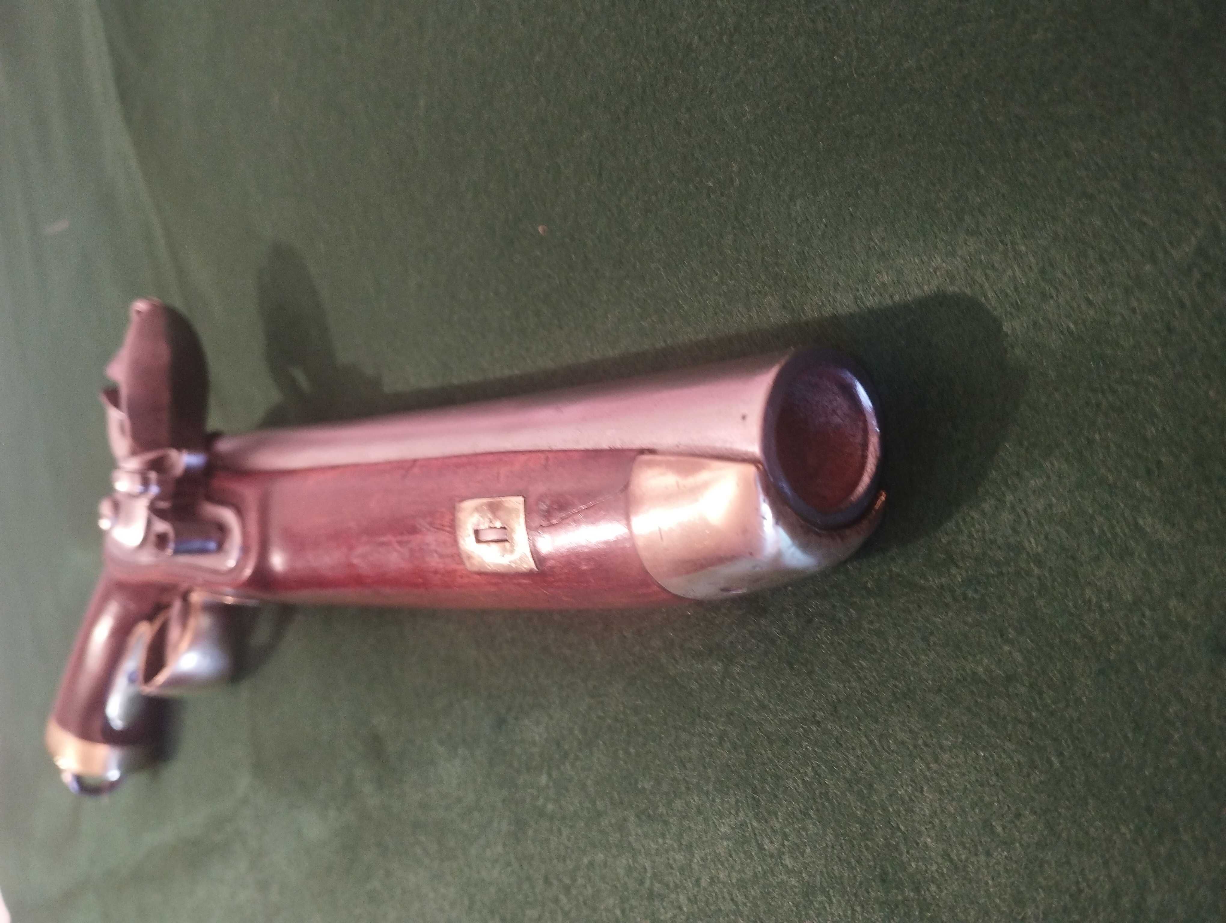 Pistola naval holandesa-belga circa 1800