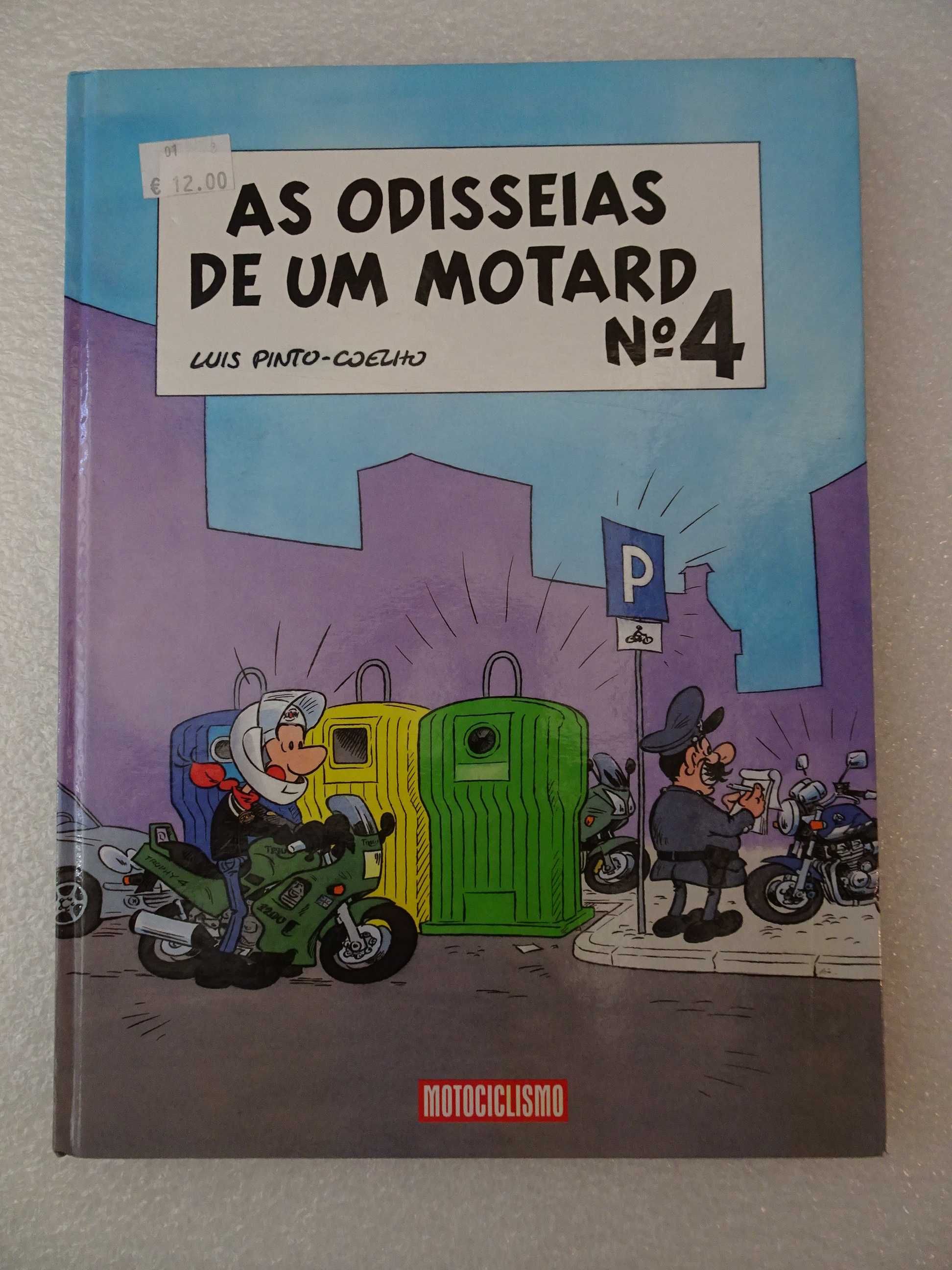 Livro Motociclismo - As Odisseias de um Motard nº 4