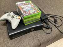 Xbox 360 Slim Dysk 320GB Pad RGH