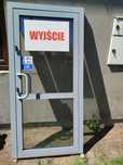 Drzwi zewnętrzne aluminiowe