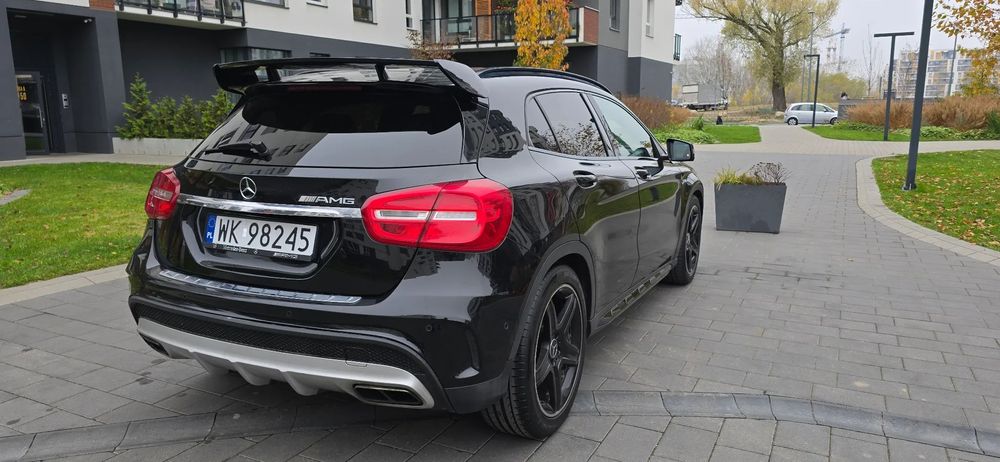 Mercedes-Benz GLA A45 AMG kamera cofania grzane fotele skóra tempomat Norma EURO 6