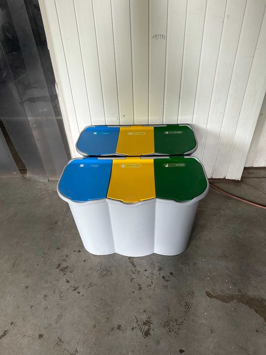 Kosze na śmieci z segregacją