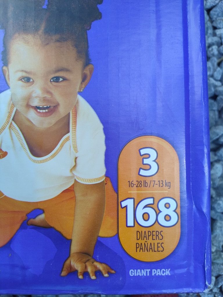 Підгузники Pampers Luvs 3 168 шт. США