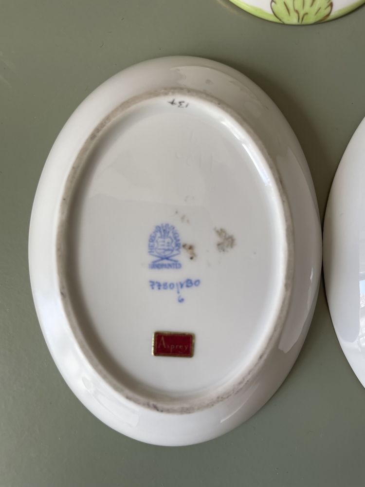 Porcelana Herend pintada à mão e numerada