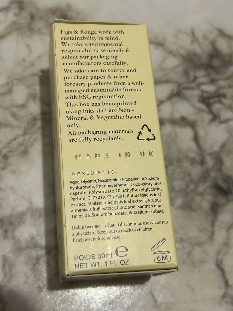 Figs&Rouge luksusowe serum Fortify Blue Buffer