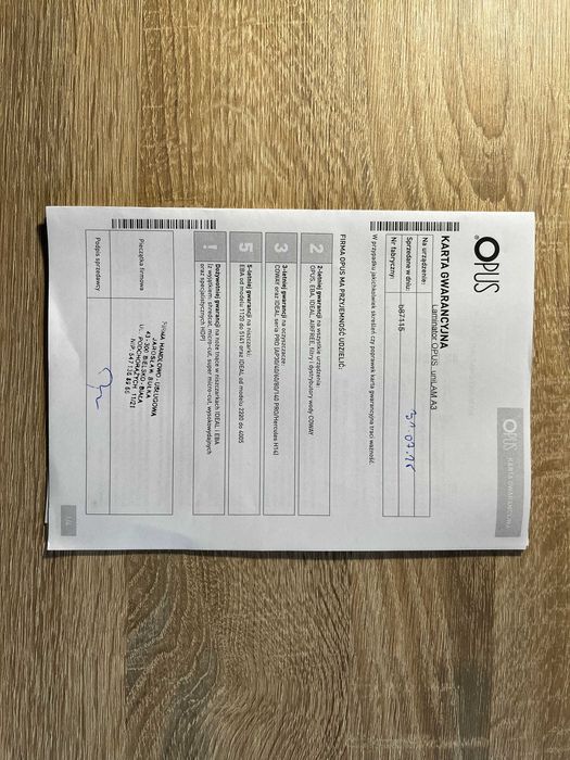 Laminator OPUS uniLAM A3 + folie do laminowania A6-A3 2 LATA GAWRANCJI