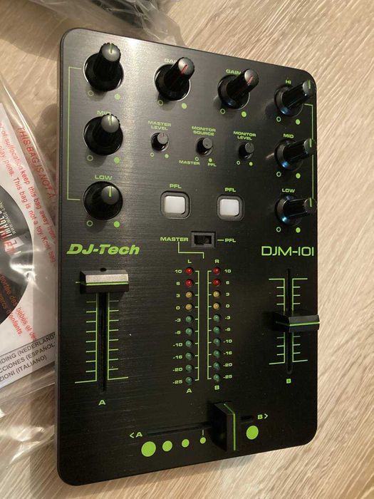 midi контроллер DJ Tech DJM-101