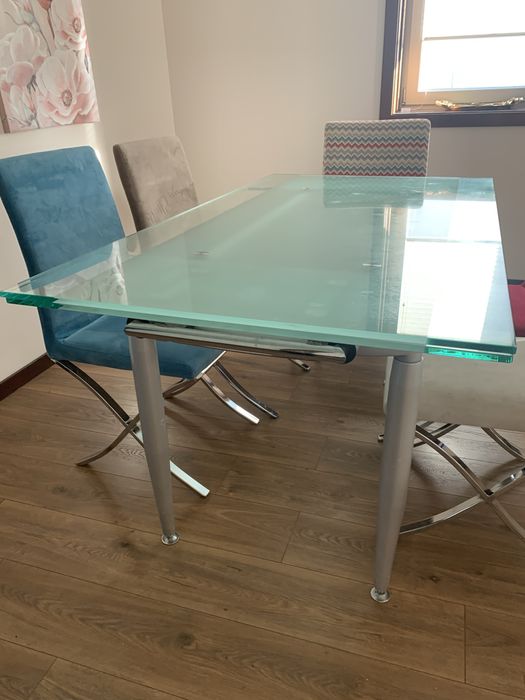 Mesa de sala em Vidro temperado