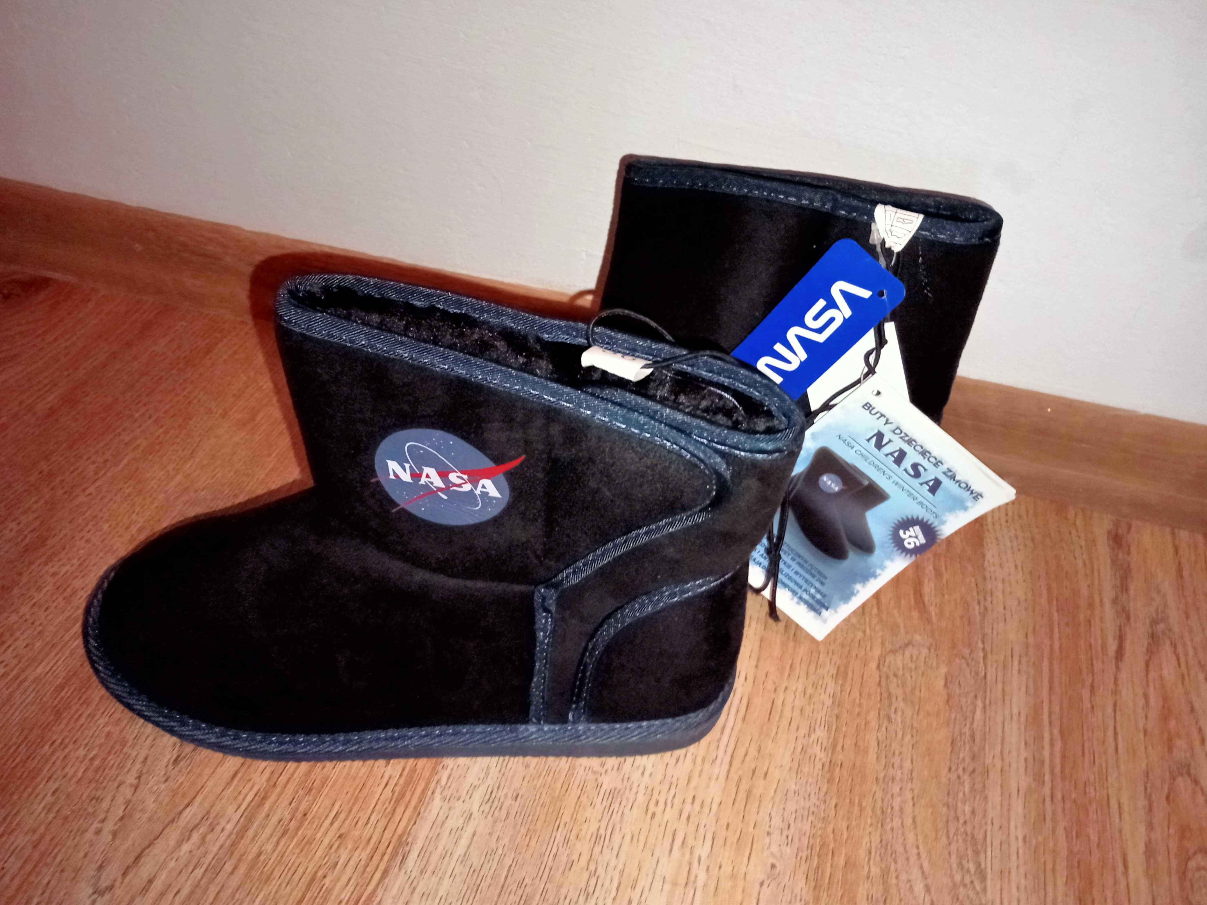 NOWE buty zimowe dziecięce NASA.