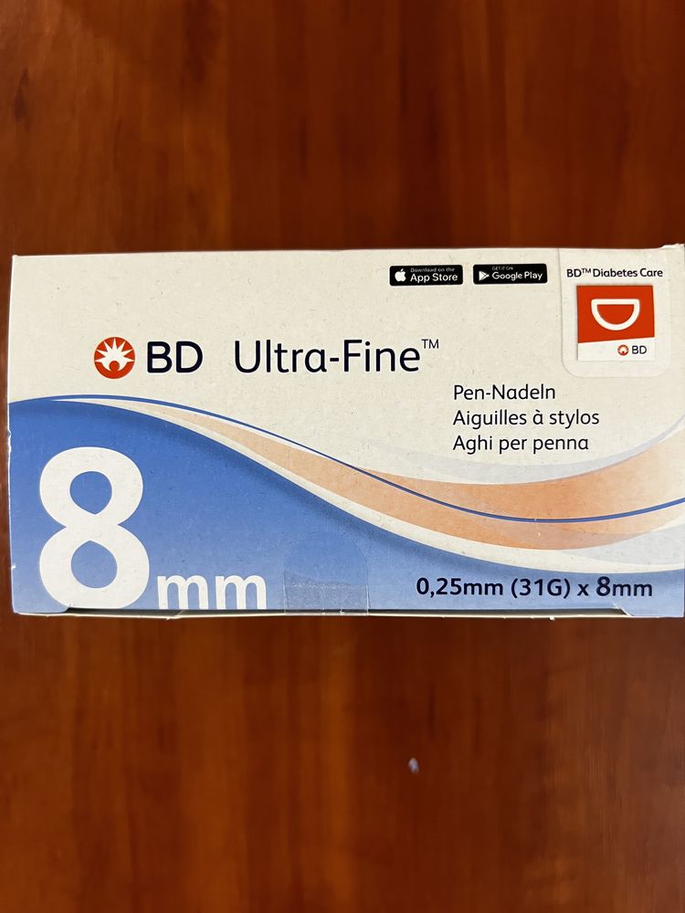 Голки Ultra-Fine™ 0,25mm (31G) x 8mm
