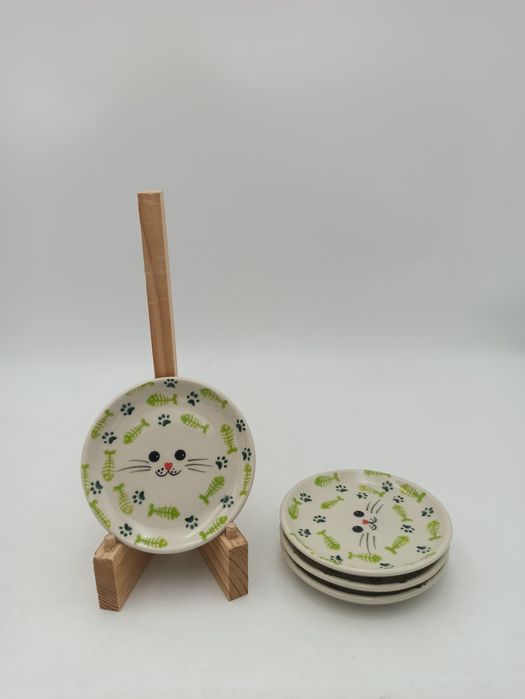 Zestaw talerzyków 4 szt 10 cm