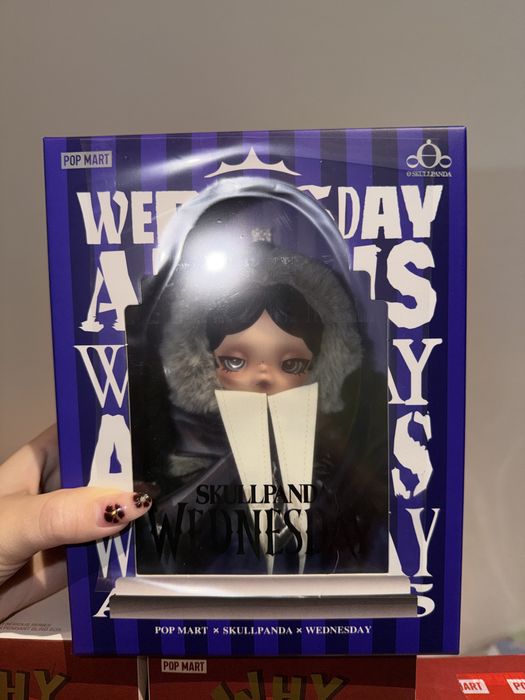 НОВИНКА СКУЛПАНДА ‼️ ОРИГІНАЛ ‼️ Skullpanda Венздей лімітований брелок