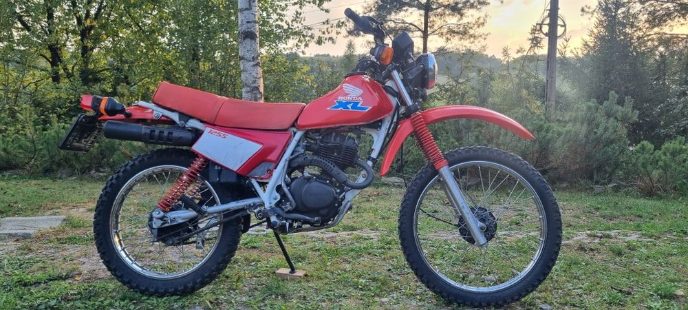 Honda XL125SL bieszczadzka SG