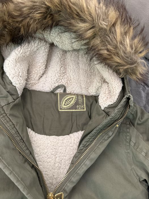 Куртка для дівчинки парка 122 128 демісезон єврозима 7 8 років