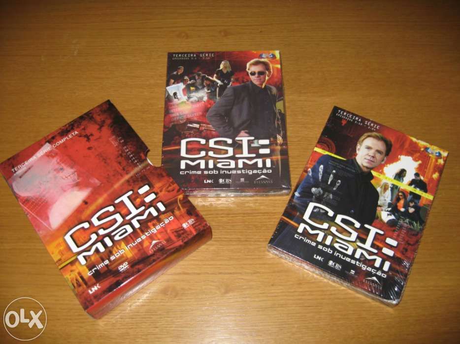 CSI Miami (Série III) (Dvd's NOVOS)!