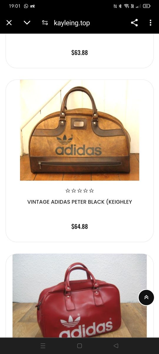 Adidas gym bag old schol by.peterblack