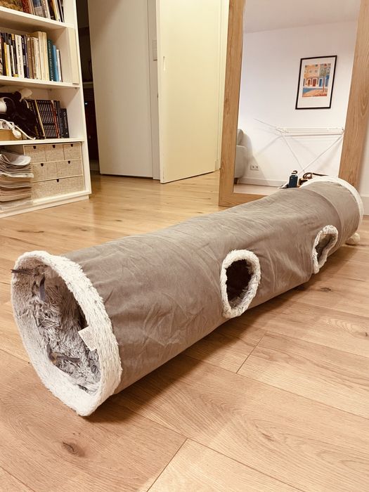 Conjunto de 2 túneis para gatos
