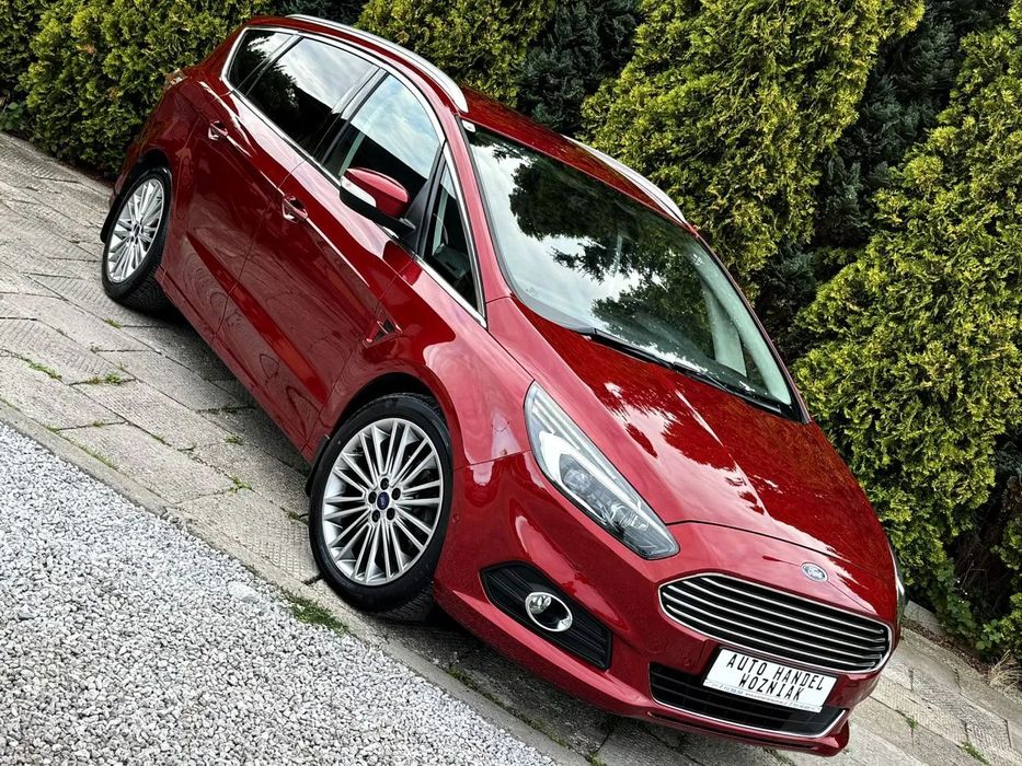Ford S-Max *2 Lata Gwarancji* #2.0TDCi 180KM #Alu 19 #LED #Navi #PDCx2 #USB #HAK