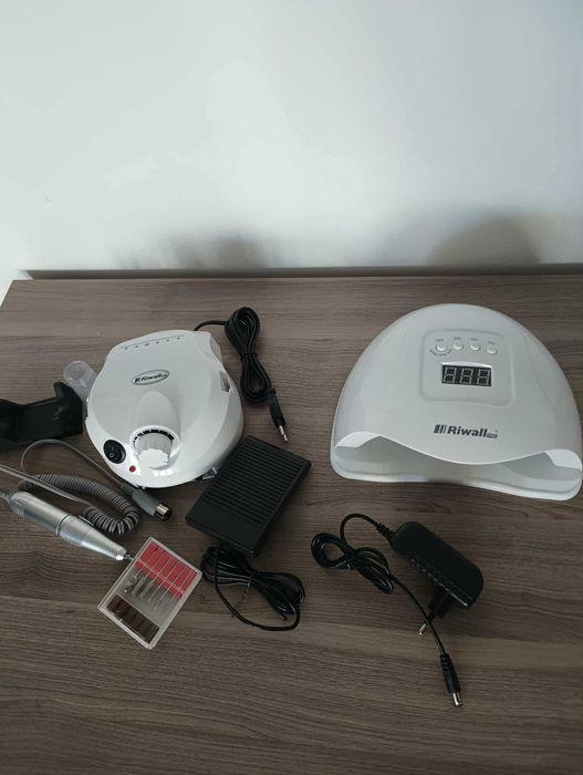 Lampa UV do paznokci,frezarka, zestaw,profesjonalny, manicure,hybrydy,
