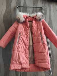 Осень -зима.курточка/пальто/42 размер./длинная курточка/пуховик