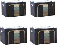 GUO FENG DIAO Składane pudełko z tkaniny Stalowa rama 2x 72 L 2x 66 L