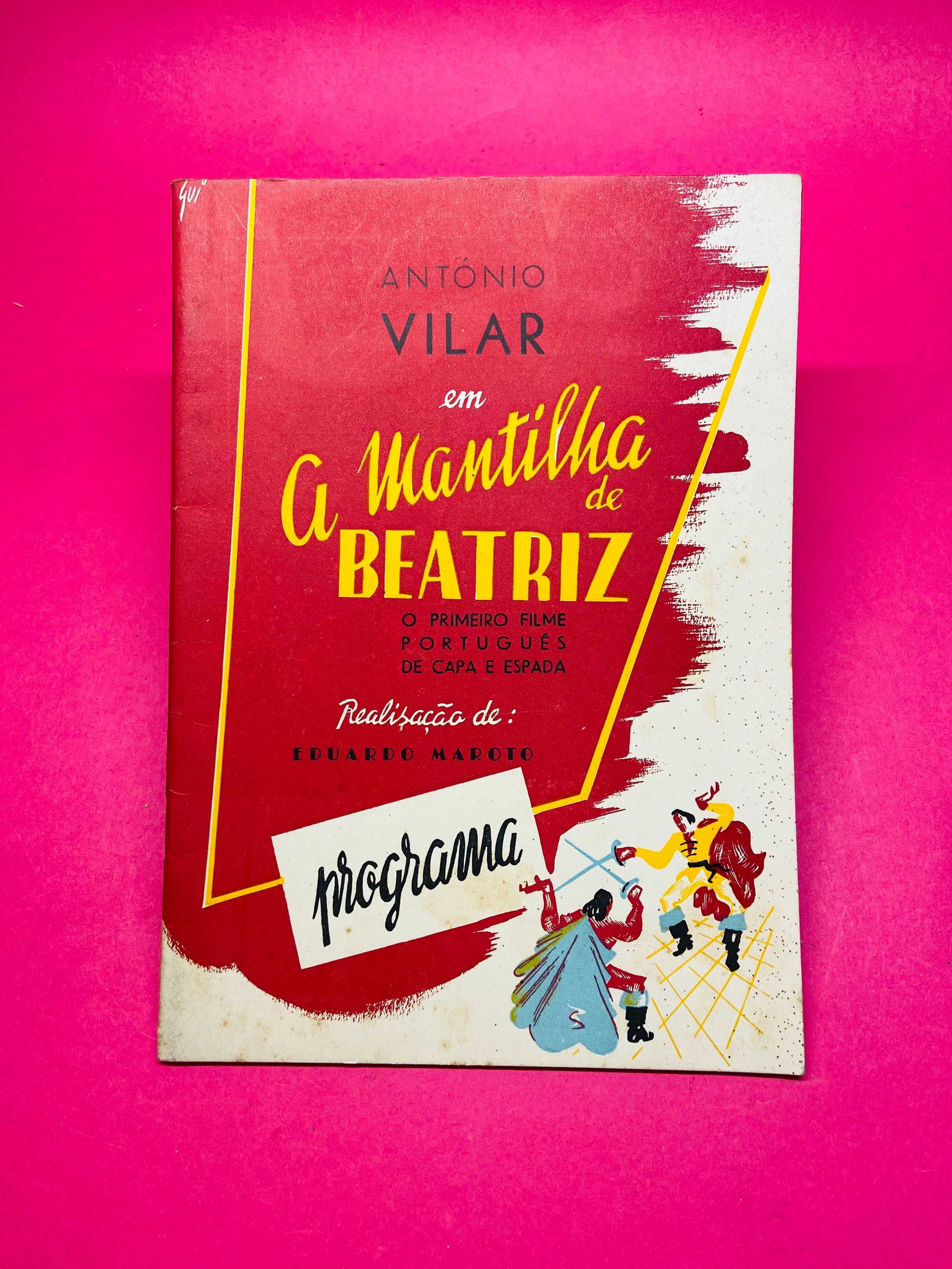 António Vilar em A Mantilha de Beatriz - RARO