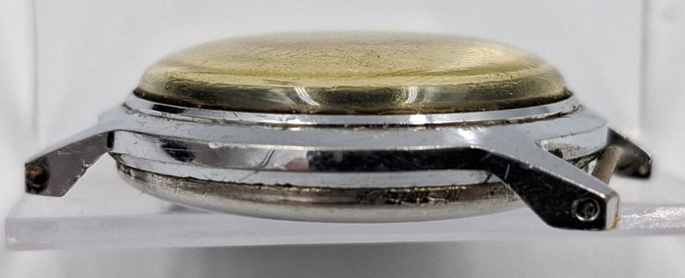 Stary zegarek mechaniczny kolekcjonerski uszkodzony Ruhla