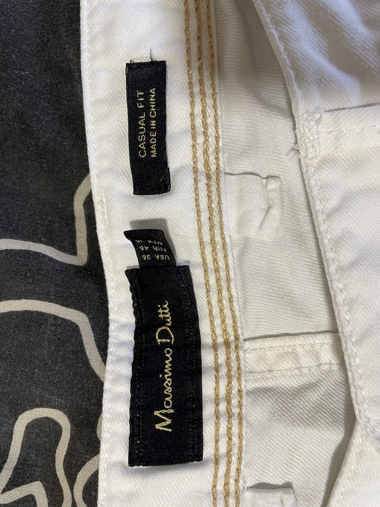 Белые брюки Massimo Dutti size: 36 (S)