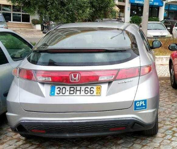 Honda Civic 2006 Gasolina GPL 1.4 motor iDSi (igual do honda Jazz)