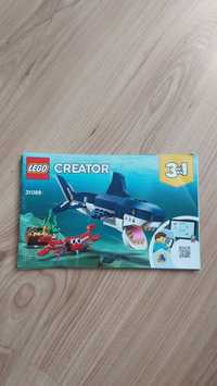 Lego creator 3w1 Morskie stworzenia 31088