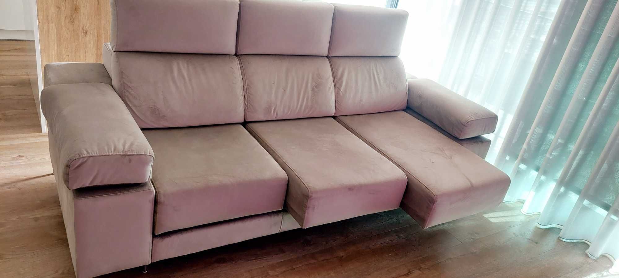 Sofá comfy com assentos deslizantes