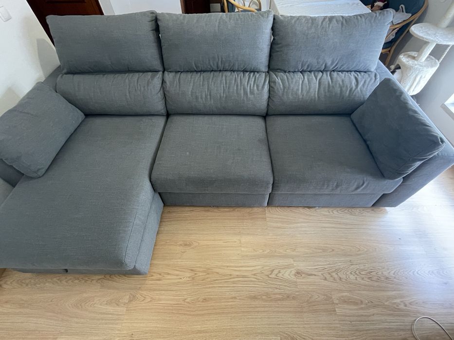 Sofá Com Chaise Longue