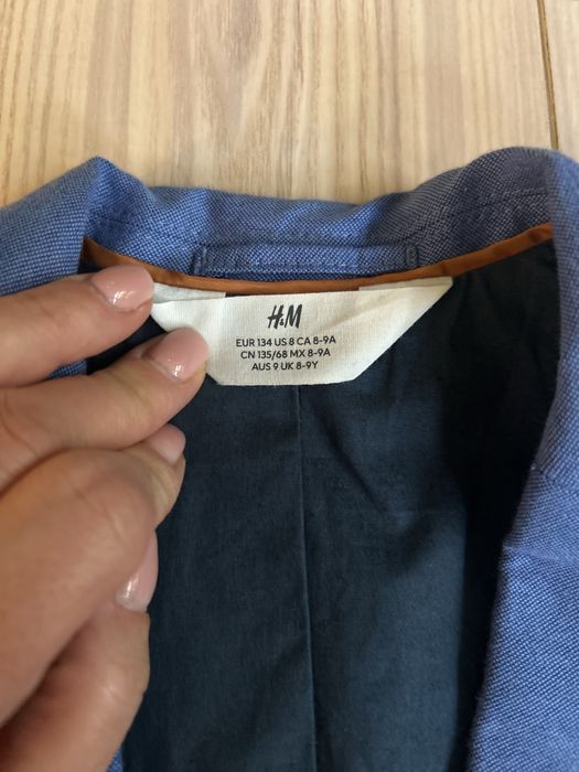 Marynarka dla chłopca 134 H&M