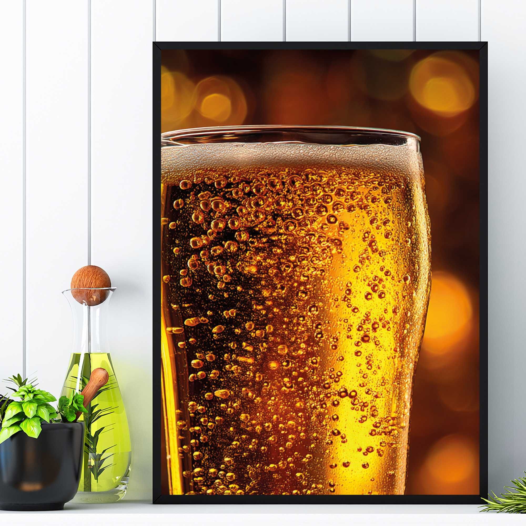 plakat reklamowy piwo, plakat piwo do baru i restauracji, plakat piwo