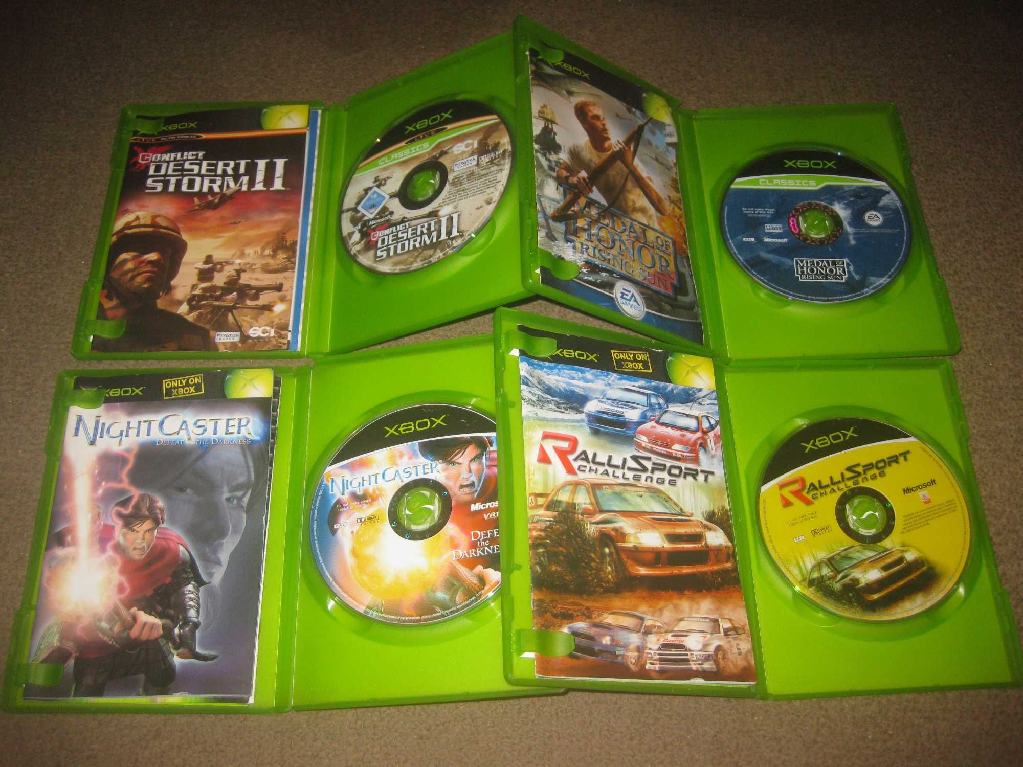 4 Jogos para a XBOX/Completos!