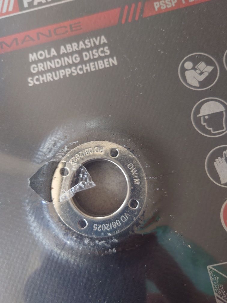 Tarcza 230 mm do szlifowania metalu 1 sztuka PARKSIDE Nowe