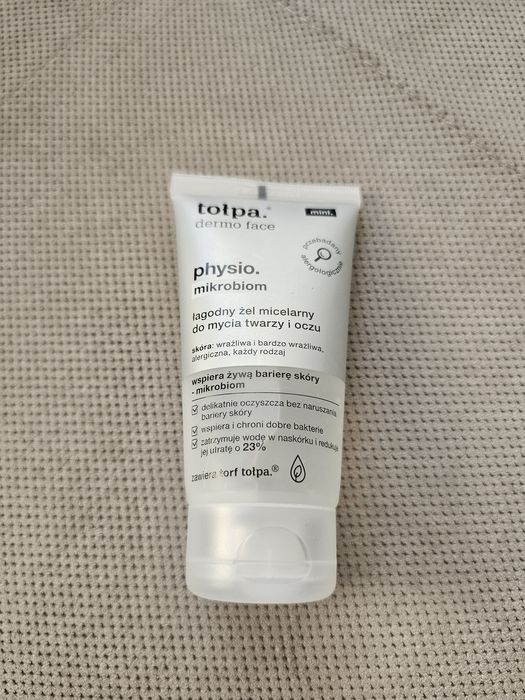 Tołpa Dermo łagodny żel micelarny do mycia twarzy i oczu, 75 ml