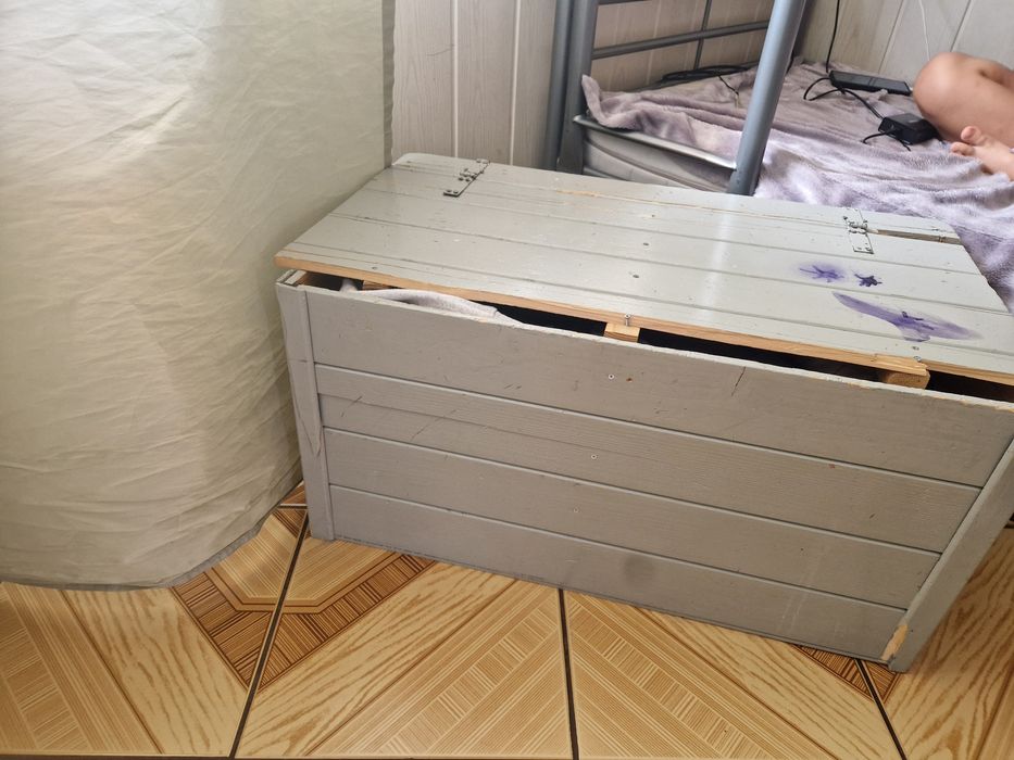 Skrzynia drewniana do renowacji