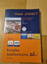 Książka telefoniczna Słupska i sąsiednich powiatów z 2006/7 roku.