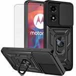 Etui Pancerne do Motorola Moto E14 + Szkło Hartowane