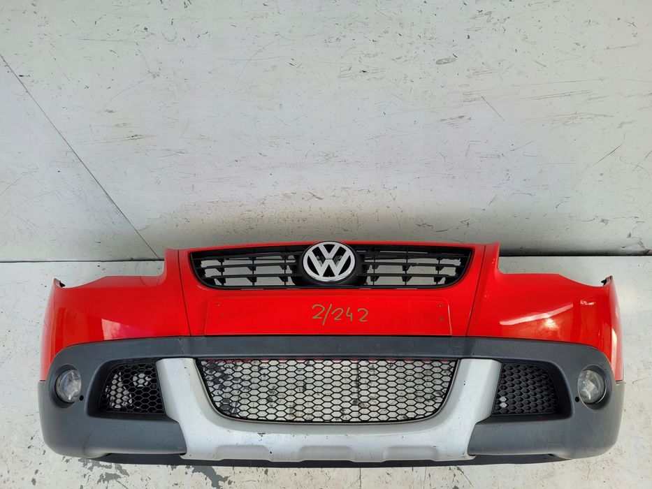 vw polo cross 6q lift 05-09 zderzak przód przedni