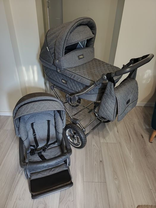 Wózek 3w1 roan Marita Prestige retro